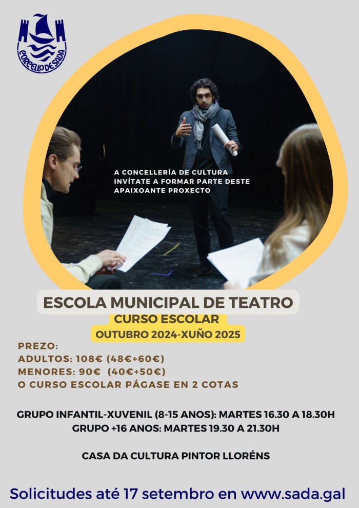 ESCOLA MUNICIPAL DE TEATRO CURSO 2024-2025