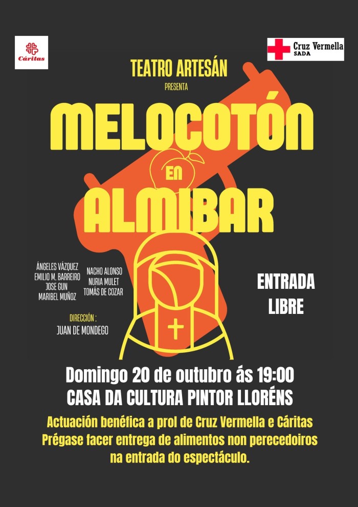 TEATRO SOLIDARIO: MELOCOTN EN ALMIBAR