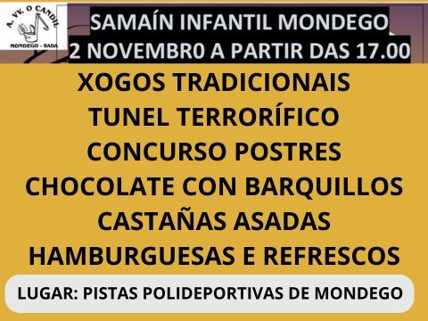 SAMAN INFANTIL EN MONDEGO