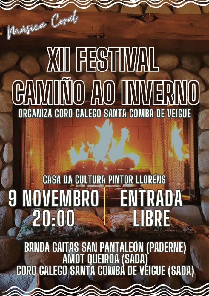 XII FESTIVAL MSICA CORAL CAMIO AO INVERNO 