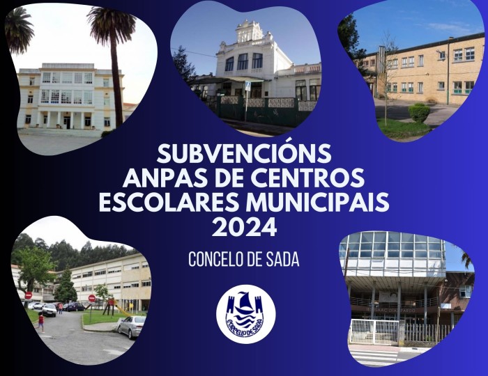 Convocatoria de subvencins para ANPAS de centros escolares municipais 2024