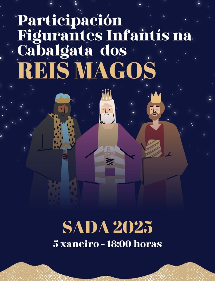 SELECCIN FIGURANTES INFANTS NA CABALGATA DE REIS 2025 